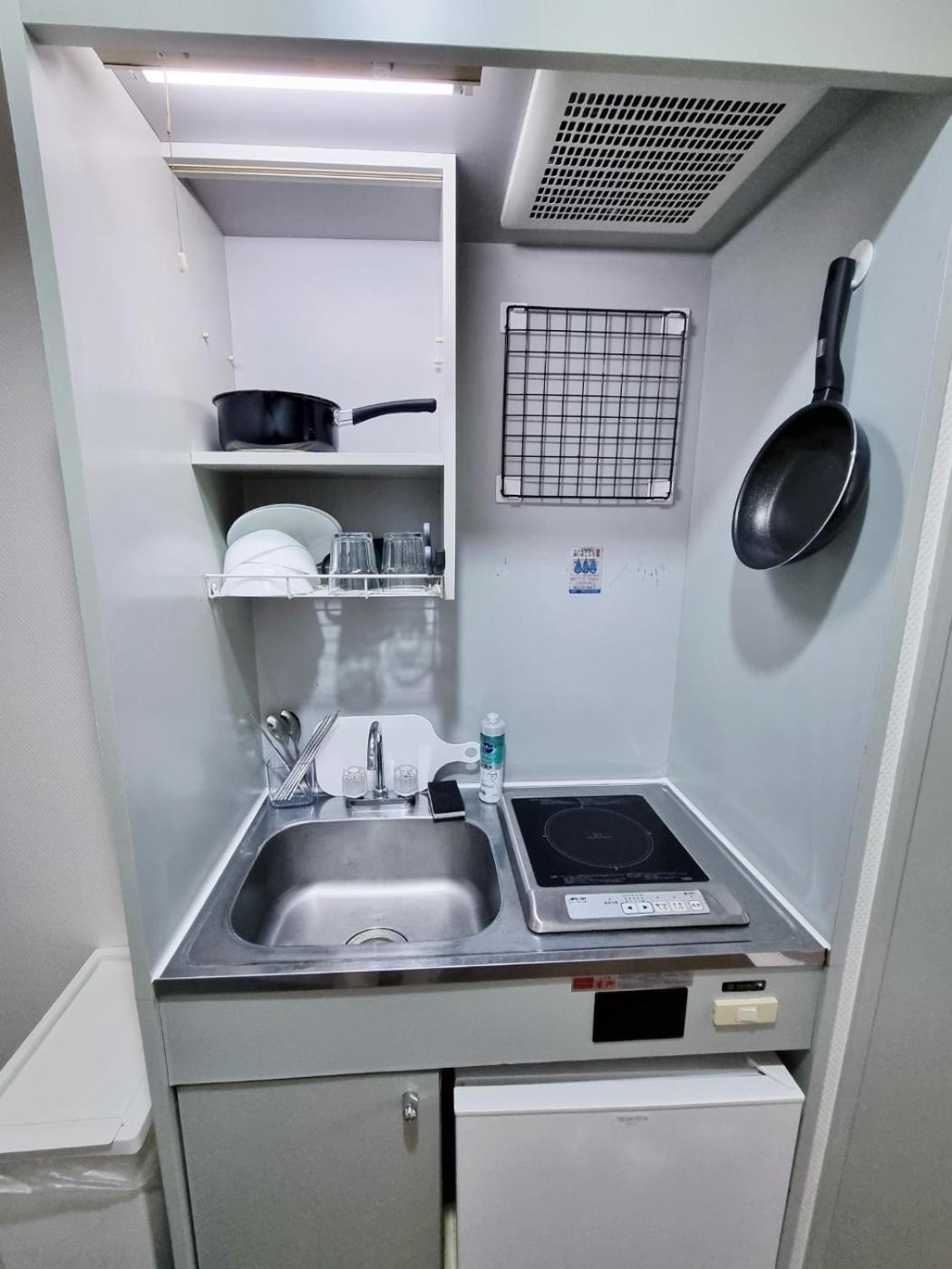 오사카 네코하우스 난바점 Apartment Exterior photo